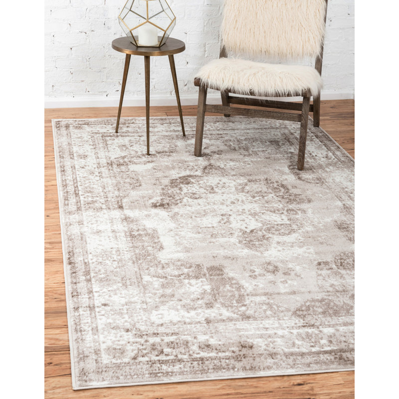 Mistana Brandt Oriental Beige Area Rug & Reviews Wayfair